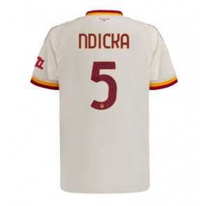 AS Roma Evan Ndicka #5 Gostujuci Dres 2026-27 Kratak Rukavima